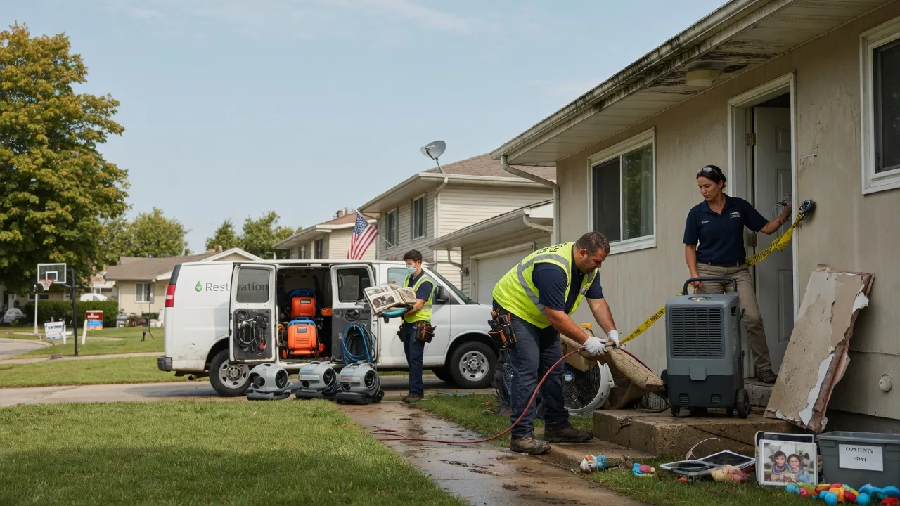 Water Damage Restoration in Salida, CA near me